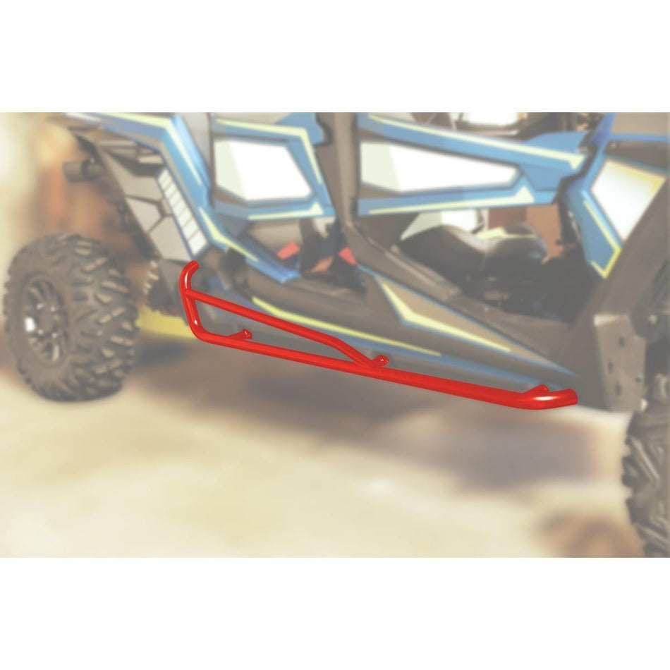Moose Racing 0530-1429 Red Side By Side Nerf Bars 14-18 Polaris RZR XP