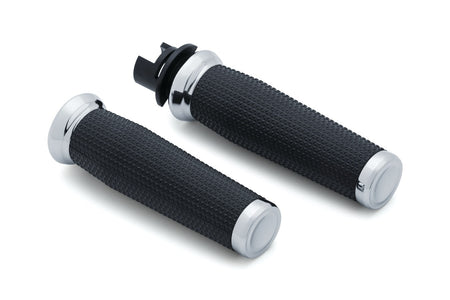 Kuryakyn 5944 Chrome Thresher Grips 14-17 Indian Chief 485042 0630-2315 06302315	