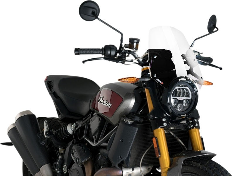 Puig 3834H New Generation Clear 13" Windscreen Indian FTR 1200 19-20