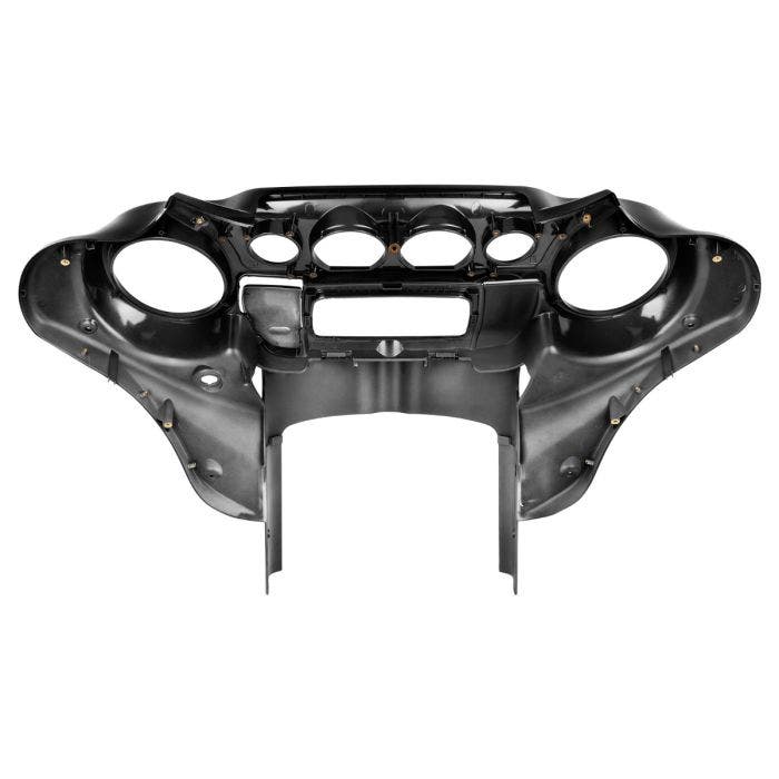 Hogworkz Vivid Black Front Inner Speedometer Cowl Fairing Harley Touring 14-23