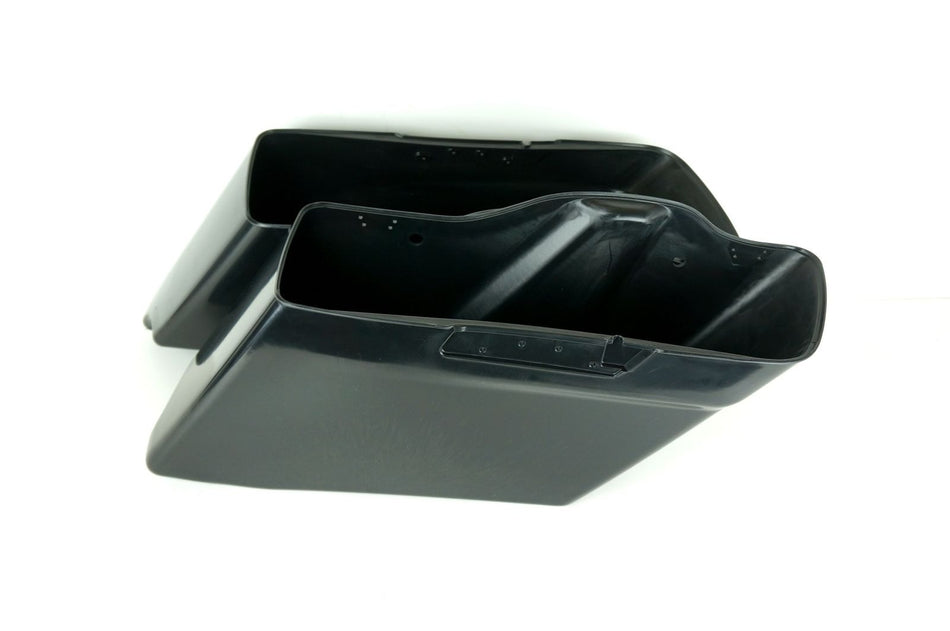 Custom Stretched CVO Style Extended Dual Saddlebags Bags Harley 14-18 FLHX FLTR