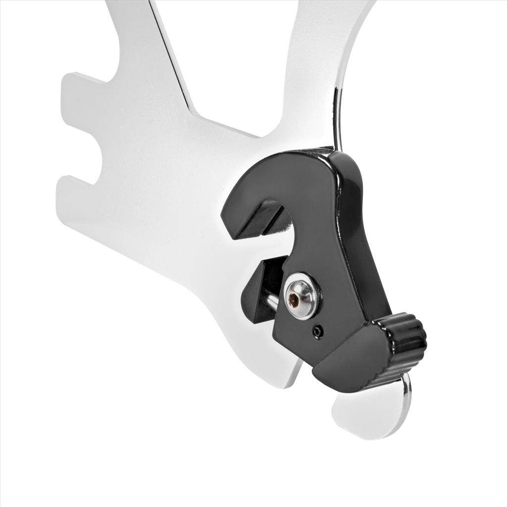 Hogworkz Chrome Two-Up Detachable Tour Pak Mount for Harley