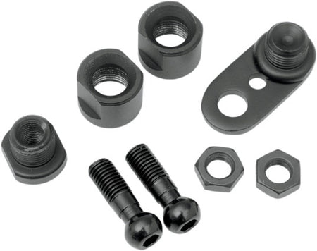 Drag 2020-0416 Black Turn Signal Swivel Kit Repl. 68185-00 Harley 00-18