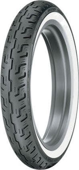 Dunlop Harley-Davidson D401 100/90-19 Bias Front Tire WWW Wide White Wall