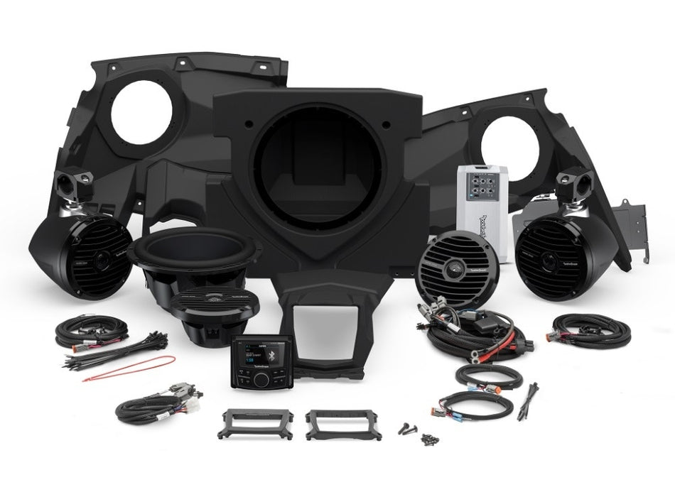 Rockford Fosgate X317-STAGE4 400W Full Stereo Upgrade 17-19 Can-Am Maverick X3