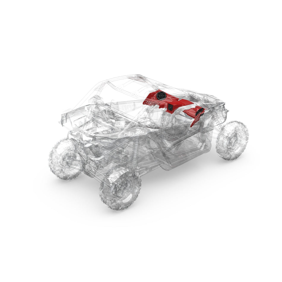 Rockford Fosgate PMX-1 Front Element Ready Speaker Kit Can-Am X3 Gen-3