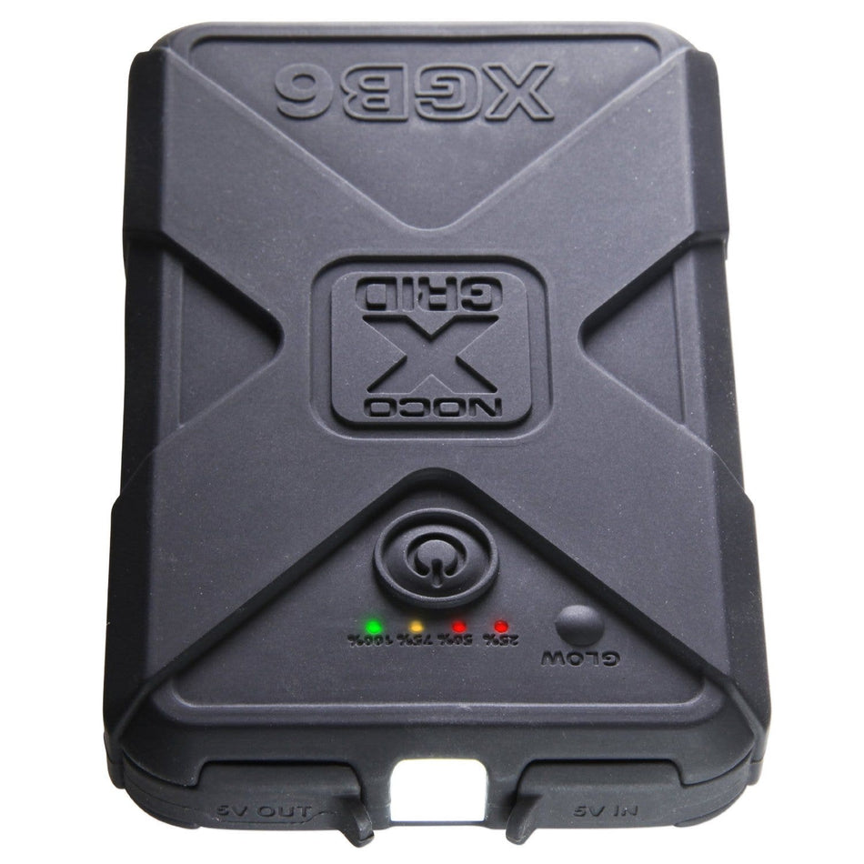 NOCO Genius X-Grid Lithium USB Water Resistant Battery Pack With 250 Lumens Flashlight