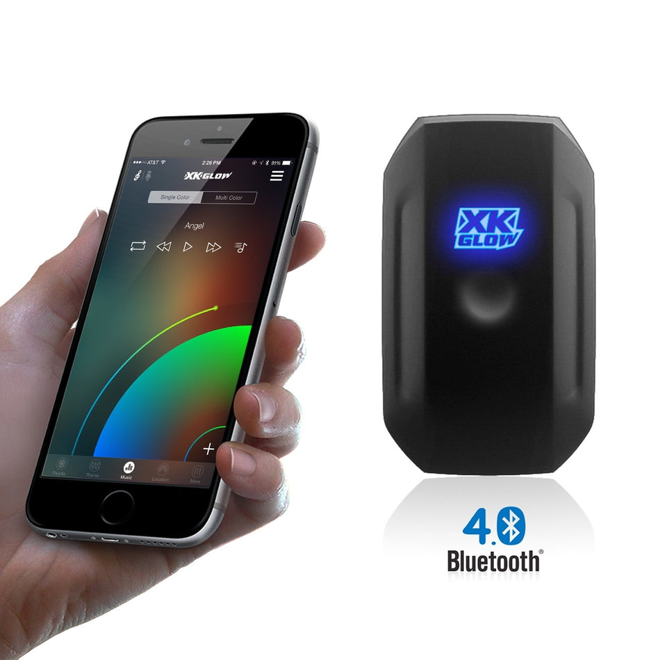 XK Glow Bluetooth Smartphone XkChrome App Controller For 12V RGB LED Lights