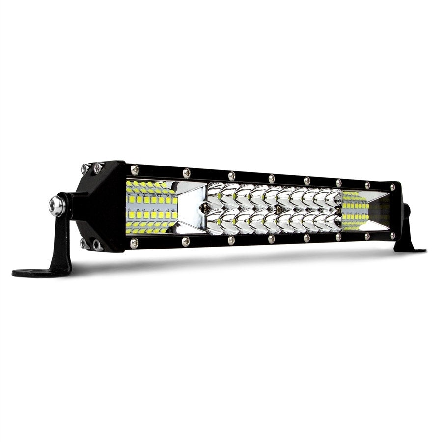 XK Glow 2-in-1 10" LED Light Bar Flood & Spot Combo w Hunting Mode For Jeep
