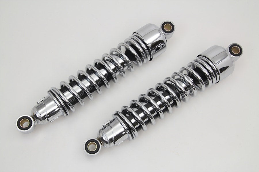 V-TWIN 12.5インチ リアサスペンション54-0098 V-Twin 54-0098 Chrome 12-1/2