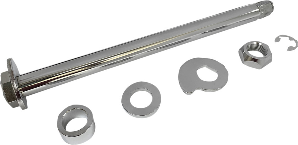 Drag Chrome Rear Axle Kit 0214-1967 Harley Touring FLH/T 09-13