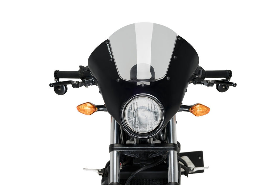 Custom Acces Dark Night Semi Fairing Smoke Honda Rebel CMX 300 500 17-Up