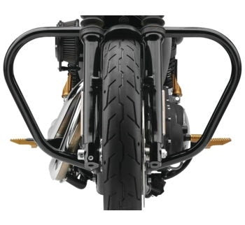 Cobra Black V-Bend Freeway Bars Engine Guard Harley Sportster XL14-Up