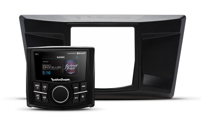 Rockford Fosgate YXZ-STAGE1 Receiver Dash Mount Kit Harness for Yamaha YXZ1000R