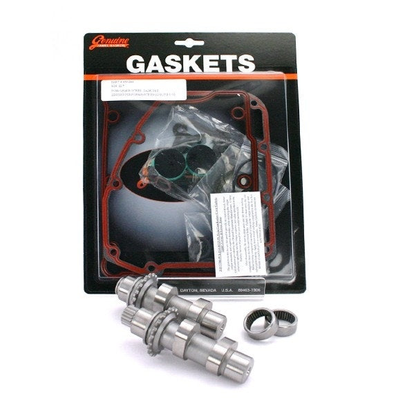 Zippers Performance Red 525 Cams ZIP KIT Gaskets Bearings Harley 07-17
