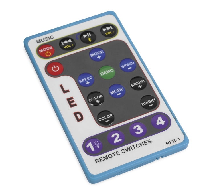 Bazooka 8 ATV-Tube Bluetooth Speaker System & LED Illumination System UT8200RL