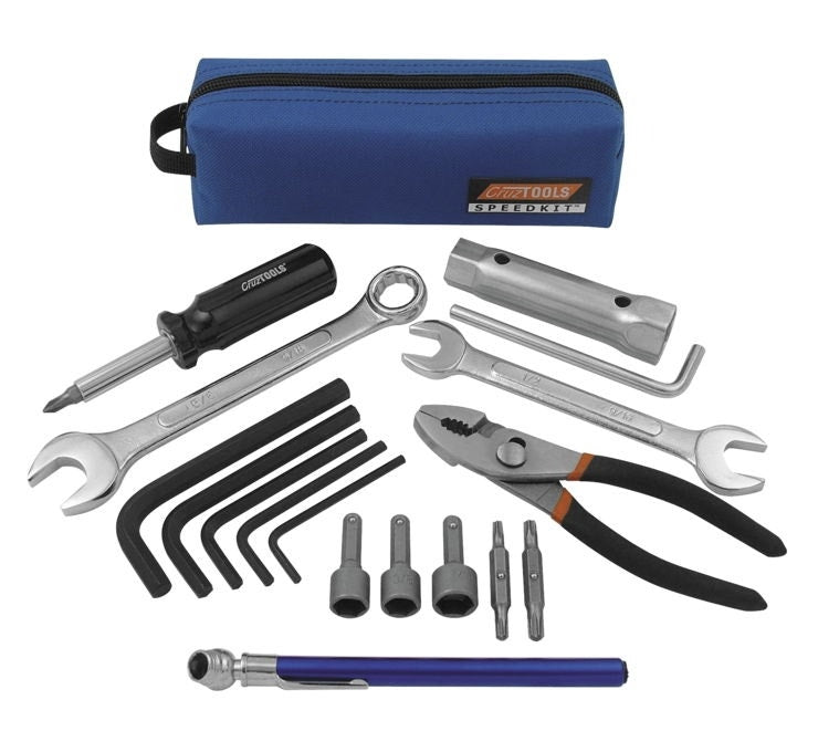 Buy Cruz Tools SKHD Speed Kit Compact Tool Kit for Harley Davidson 3812-0040 38120040 154033 from Eastern Performance Cycles. Great prices and free shipping