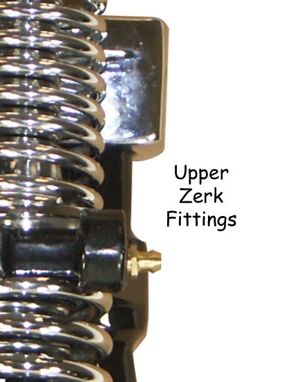 18" Long Black Hardbody Antique Style Springer Front End Custom Harley 35245